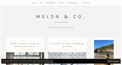 Desktop Screenshot of melonandco.com